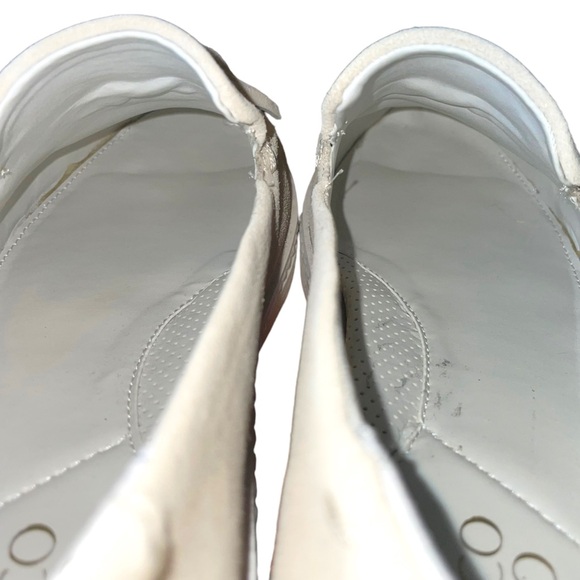 FRANCO SARTO | Beige Sand Suede Tassel Slip On Sneakers Loafers | 7 - Picture 10 of 12